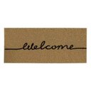 Ver imagem 2 de Tapete 30x70cm Vinil Long Kapazi Welcome