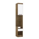 Ver imagem 1 de Mesa de Cabeceira Alta 38cm 1 Porta 1 Gaveta Paris Luciane