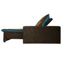 Ver imagem 5 de Sofá 4 Lugares Miró com Pillow 2.50M Retrátil e Reclinável Pena Chocolate com Azul