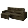 Sofá 4 Lugares Parma Retrátil e Reclinável Suede Amassado - Rifletti - 2