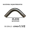 Curva 1.1/2 90 Grau Longa - 4