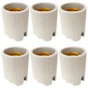 Ver imagem 1 de Bocal Soquete de Porcelana Borne Embutido E27 | Utilimix | 06 Un