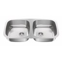 Ver imagem 1 de Cuba Cozinha Embutir Dupla N5 710x360mm Prof. 140mm - Polida