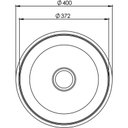 Ver imagem 2 de Cuba Cozinha Embutir Inox RD 370x370mm Prof. 140mm - Polida