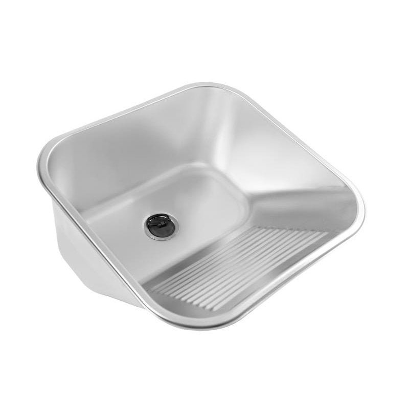 Tanque Sobrepor Aço Inox 400x395x220mm - Acetinado - 25Lt - 2