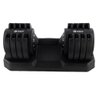 Dumbbell Halter Gallant Elite Pro 19kg Regulável com Base - 3