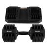 Dumbbell Halter Gallant Elite Pro 19kg Regulável com Base - 9