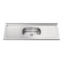 Ver imagem 1 de Pia Cozinha Inox Bali 1200x530/01 Cuba N4-110mm - Escorredor