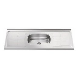 Pia Cozinha Inox Bali 1200x530/01 Cuba N4-110mm - Escorredor - 1 Pia Cozinha Inox Bali 1200x530/01 Cuba N4-110mm - Escorredor - 1