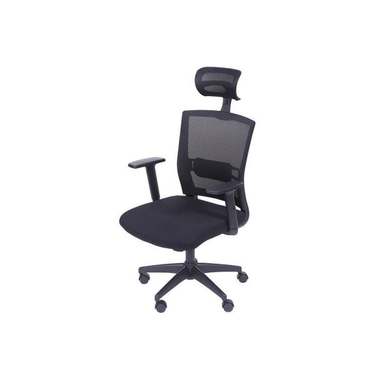 Cadeira de Escritório Giratória Nr-17 New Ergon Or Design Tela Mesh Base Nylon Rodízio