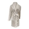 Roupão de Banho Microfibra Adulto Masculino Feminino Extra Macio M Bege - 1