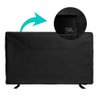 Capa para Tv Lcd Led Plasma 32 Polegadas Smartv Material Preta Impermeável e Flanelado - 3