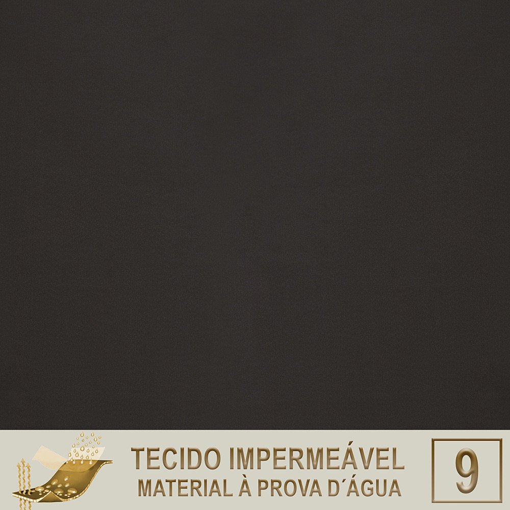 2 Sofá Área e Mesa Igapó Alumínio Pintura Preta Corda Náutica Estofado Impermeável Almofada 9 Trama - 6
