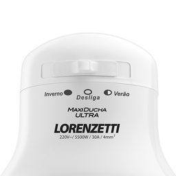 Chuveiro Ducha Lorenzetti Maxi Ducha Ultra 5500w 220v Branco - 2