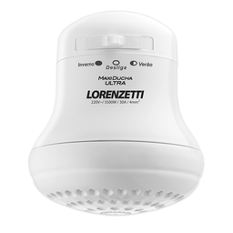 Chuveiro Ducha Lorenzetti Maxi Ducha Ultra 5500w 220v Branco - 1