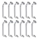 Ver imagem 1 de Alça de Apoio 50cm Barra Inox Segurança Banheiro Kit 12 Unidades Deficiente Idoso Acessibilidade Cad