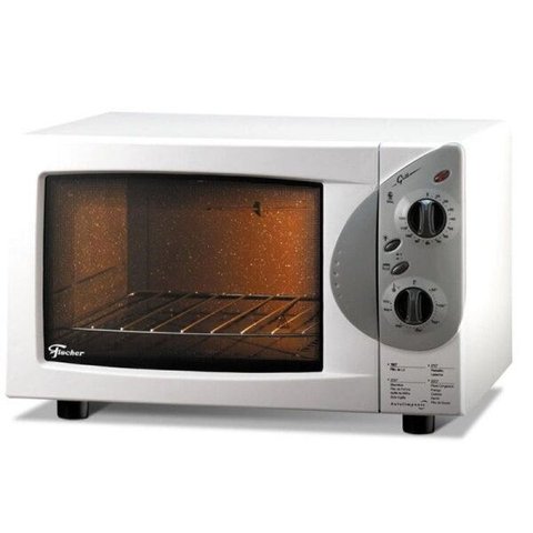 Forno Elétrico Fischer 44 Litros, Autolimpante e Grill, Branco – 220 Volts