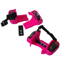 Patins Adaptado Com Rodas De Led Para Tenis Esporte ROSA (SKT-11 ROSA) - 1
