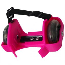 Patins Adaptado Com Rodas De Led Para Tenis Esporte ROSA (SKT-11 ROSA) - 2