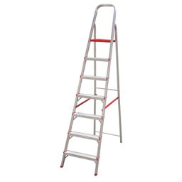 Escada 7 Degraus Alumínio Botafogo - 1