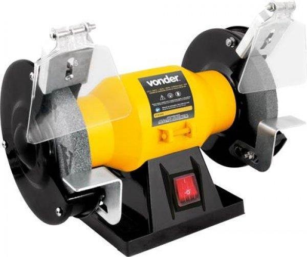 Motoesmeril 150w Bivolt Desbaste Afiação Oficina - Vonder - 1