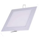 Ver imagem 2 de Luminária Painel Plafon LED Quadrado Branco Embutir 6W (90509)
