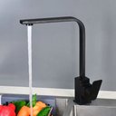 Ver imagem 1 de Torneira de Pia Grande Gourmet Luxo Quadrada Cozinha e Lavabo Aço Inox 304 Monocomando Misturador