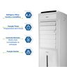 Climatizador Ar Frio 4x1 Ventilador Umidificador Controle - 2