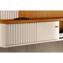 Ver imagem 6 de Painel para TV Aurora 65" 160cm MDF-MDP Off White Madetec Móveis