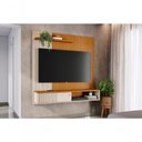 Ver imagem 1 de Painel para TV Aurora 65" 160cm MDF-MDP Off White Madetec Móveis