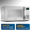 Ver mais imagens de Micro-ondas Mondial 21l Branco Tira Odor Mo-01-21-w 110v