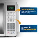 Ver imagem 7 de Micro-ondas Mondial 21l Branco Tira Odor Mo-01-21-w 110v