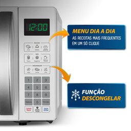 Micro-ondas Mondial 21l Branco Tira Odor Mo-01-21-w 110v - 7