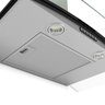 Coifa de Parede 90cm Vidro Curvo Slim Fogatti - 4