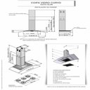 Ver imagem 3 de Coifa de Parede 90cm Vidro Curvo Slim Fogatti