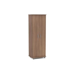 Armário Multiuso Lavanderia Limeira 169 C/ 2 Portas Castanho - Politorno - 1