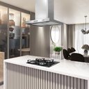 Ver imagem 3 de Coifa Ilha 60cm Retangular Fogatti Inox