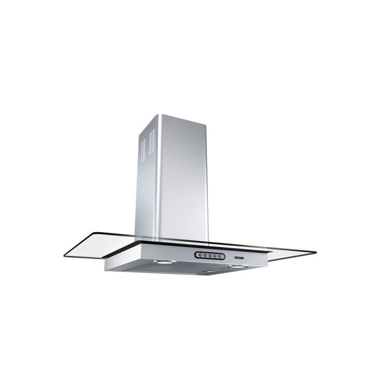 Coifa de Parede 75cm Vidro Reto Duto Slim Fogatti Inox Coifa de Parede 75cm Vidro Reto Duto Slim Fogatti Inox