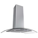 Ver imagem 1 de Coifa de Ilha 90cm Vidro Curvo Slim Fogatti Inox