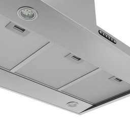 Coifa Ilha 90cm Retangular Fogatti Inox - 2 Coifa Ilha 90cm Retangular Fogatti Inox - 2