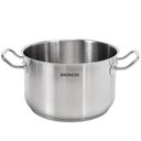 Ver imagem 1 de Caçarola de Indução 32cm Profissional Aço Inox 15,2l Brinox Panela Alta Avulsa Cozinha