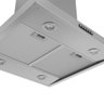 Coifa Ilha 60cm Retangular Fogatti Inox - 2