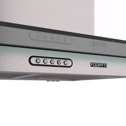 Coifa Ilha 60cm Vidro Reto Fogatti Inox - 4