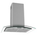 Ver imagem 2 de Coifa Ilha 75cm Vidro Curvo Fogatti Inox