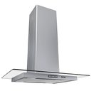Ver imagem 1 de Coifa Ilha 75cm Vidro Reto Fogatti Inox