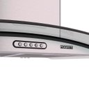 Ver imagem 4 de Coifa de Ilha 90cm Vidro Curvo Slim Fogatti Inox
