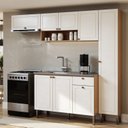 Ver imagem 1 de Armário de Cozinha Modulada 2,25m 4 Peças Essencia Frise Genialflex