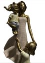 Ver imagem 1 de Estatua Escultura Mãe Casal de Filho de Colo e Filha