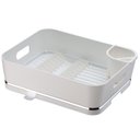 Ver imagem 2 de Escorredor De Louças Para 13 Pratos Em Plástico PS Eleganza - Branco