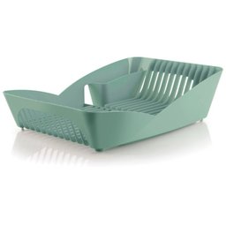 Escorredor de Louça Plástico para 10 Pratos Verde - 1 Escorredor de Louça Plástico para 10 Pratos Verde - 1